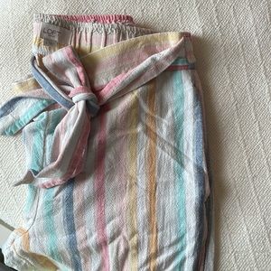 Multi colored linen pants